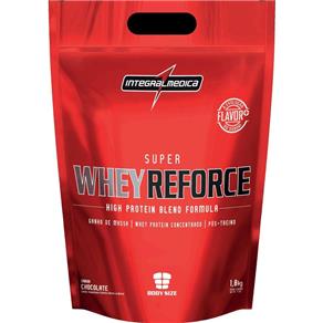 Super Whey Reforce 1,8kg Refil - Integralmédica-Chocolate