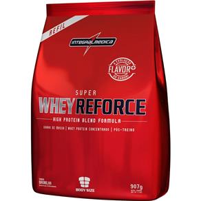 Super Whey Reforce (Refil) - Integralmedica - 907g - Morango