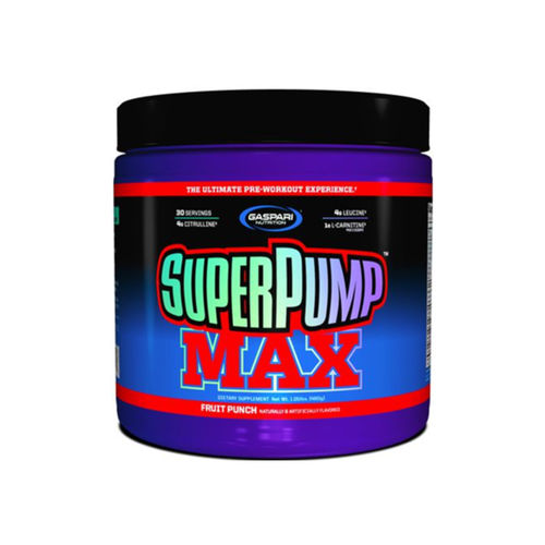 Superpump Max 480g (30 Doses) Gaspari - Fruit Punch