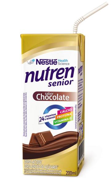 Suplemento Alimentar Nestlé Nutren Senior Chocolate 200ml