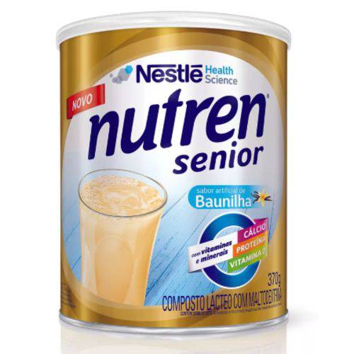 Suplemento Alimentar Nutren Senior Baunilha 370g - Nestlé