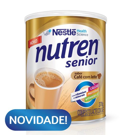 Suplemento Alimentar Nutren Senior Café com Leite 370g
