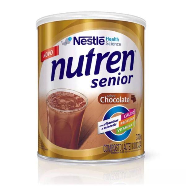 Suplemento Alimentar Nutren Senior em Pó Sabor Chocolate - 370g - Nestlé