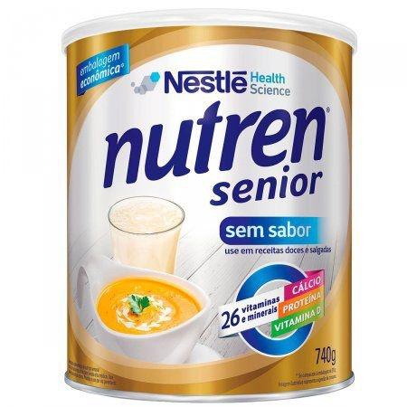 Suplemento Alimentar Nutren Senior Nestlé 740g - Nestle Brasil