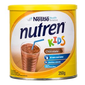 Suplemento Alimentar Sabor Chocolate Nutren Kids Nestlé 350g