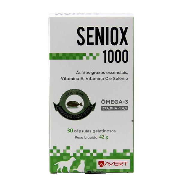 Suplemento Avert Seniox 1000mg - 30 Comprimidos