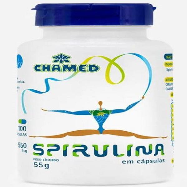 Suplemento Chamel Spirulina em Cápsulas