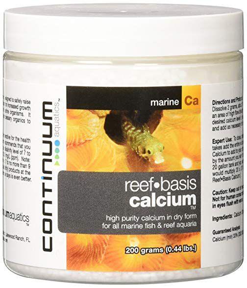 Suplemento de Cálcio Continuum Reef Basis Calcium Dry 200g