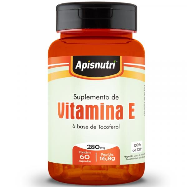 Suplemento de Vitamina e Apisnutri 60 Cápsulas