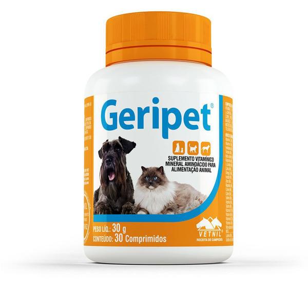 Suplemento Geripet - 30 Comprimidos - Vetnil