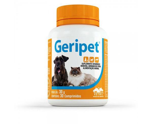 Suplemento Geripet Vetnil 30 Comprimidos - 30g