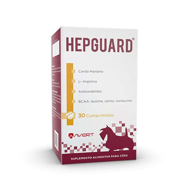 Suplemento Hepguard Avert 30 Comprimidos