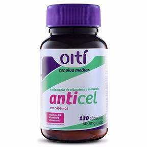Suplemento Oiti Anticel Vitaminas Cápsulas Mole