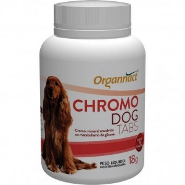 Suplemento Organnact Chromo Dog Tabs 18g