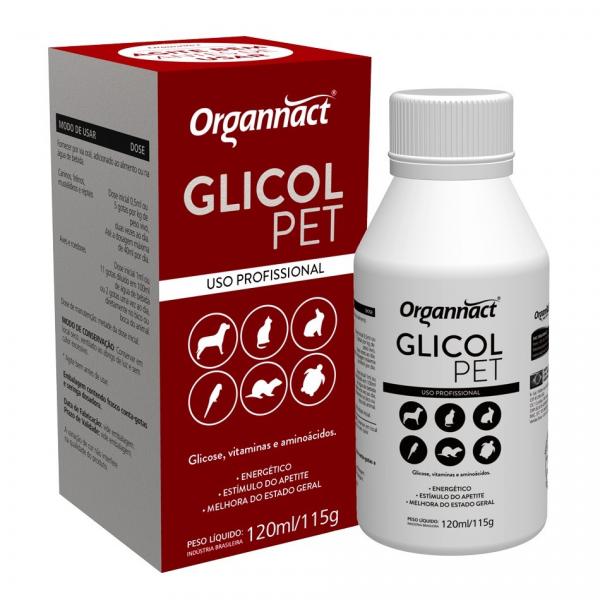 Suplemento Organnact Glicol Pet - 120ML