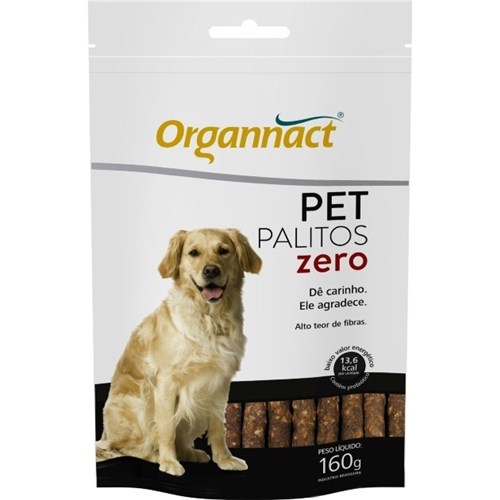Suplemento Organnact Palitos 160G - Pet Zero