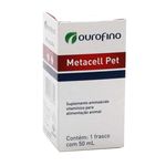 Suplemento Ourofino Metacell Pet - 50 Ml