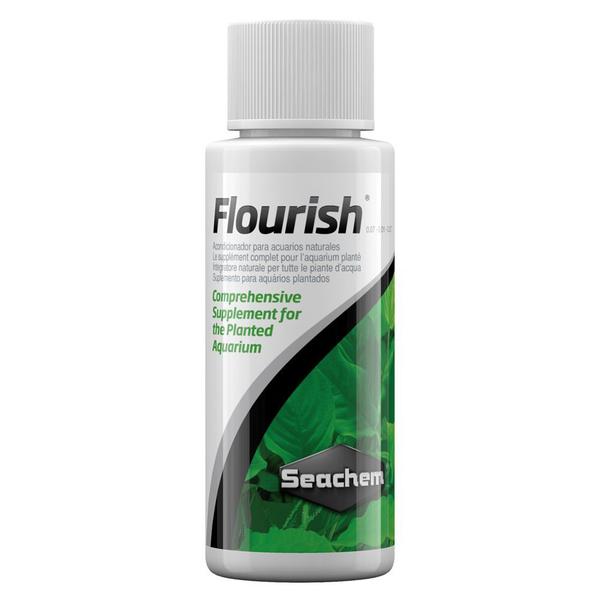 Suplemento para Plantas Aquáticas Seachem Flourish 100ml