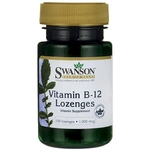 Suplemento Vitamina B12 Lozengs 1000mcg Swanson 100 comp
