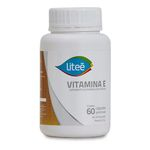 Suplemento Vitamina E - 60 cápsulas gelatinosas - Liteé