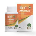 Suplemento Vitamina E - 60 cápsulas gelatinosas - Liteé