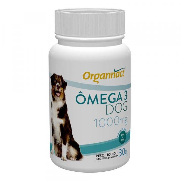 Suplemento Vitamínico 30g Organnact Omega 3 Dog 1000