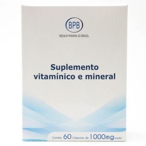 Suplemento Vitamínico E Mineral C/ 60 Cápsulas