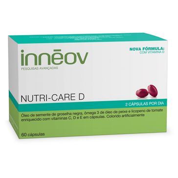 Suplemento Vitamínico Innéov Nutri Care D 60 Cápsulas