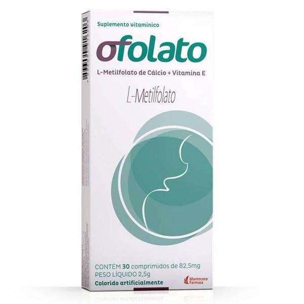 Suplemento Vitamínico Ofolato - 30 Comprimidos - Mantecorp