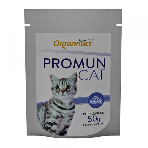 Suplemento Vitamínico Organnact Promun Cat - 50g