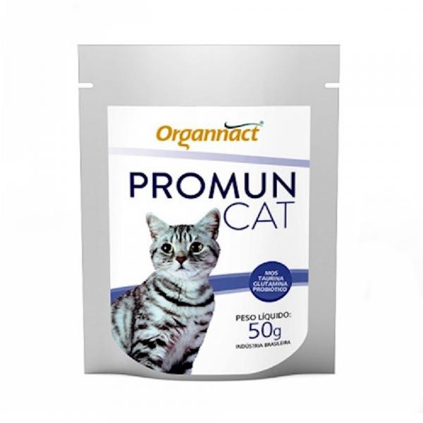 Suplemento Vitamínico Organnact Promun Cat Pó 50g