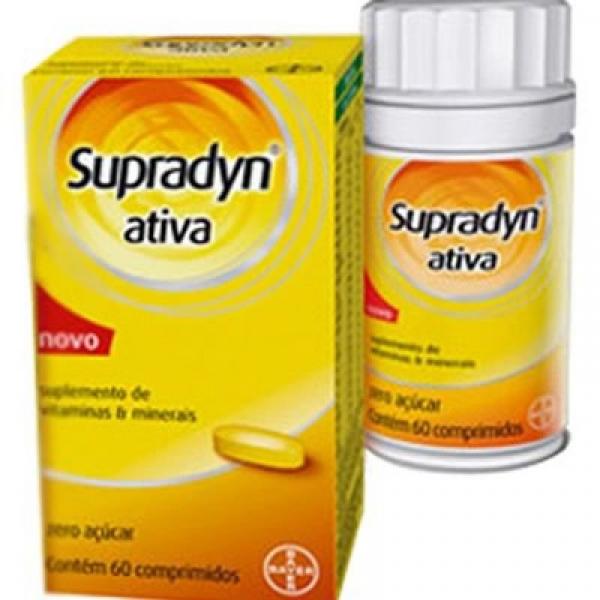 Supradyn Ativa - 60 Comprimidos - Bayer S a