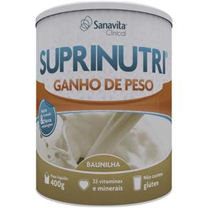 Suprinutri Ganho de Peso Sanavita - 400g - Baunilha