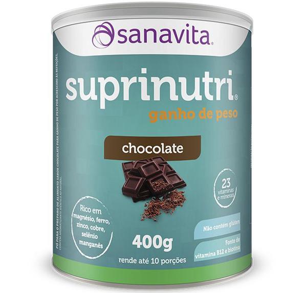 Suprinutri Ganho de Peso Sanavita 400g Chocolate (15248)