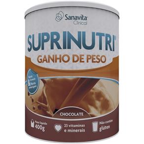 Suprinutri Ganho de Peso Sanavita - 400g - Chocolate