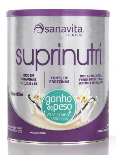 Suprinutri Ganho de Peso - Sanavita - Baunilha - 400g