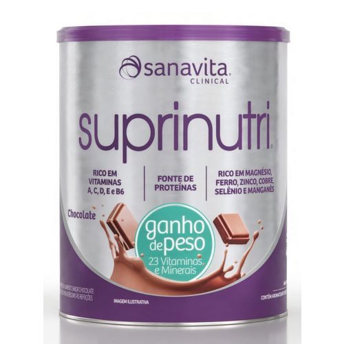 Suprinutri Ganho de Peso - Sanavita - Chocolate - 400g