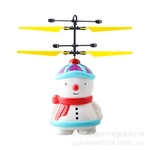 Suspensão do boneco de neve lindo Toy Toy Presente Indução Aircraft para crianças e adultos