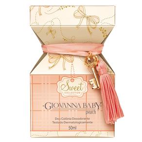 Sweet Collection Peach Deo Colônia Giovanna Baby - Perfume - 50ml