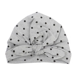 Sweet Dot Baby Girl Hat com Arco Doce Cor Bebê Turbante Cap para Meninas Elastic Acessórios Infantis 1 PC