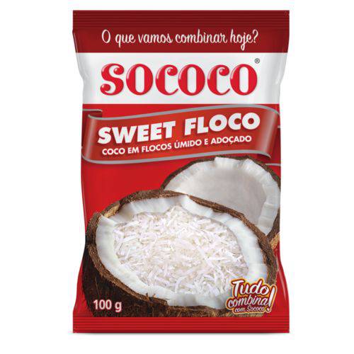 Sweet Floco 100g Kit com 24 Unidades