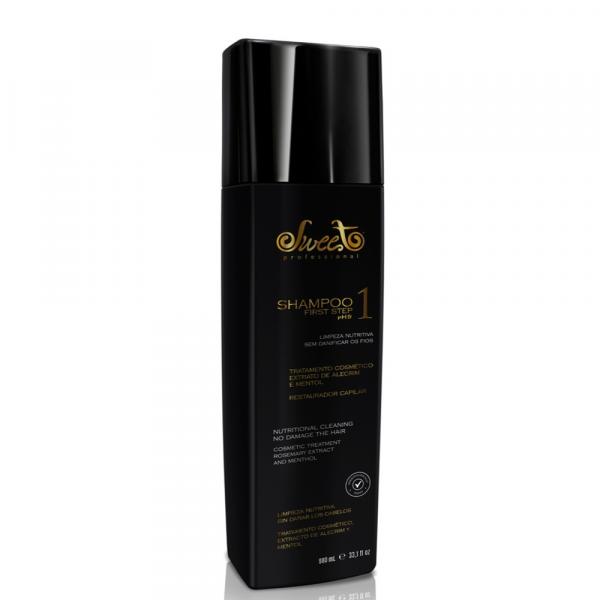 Sweet Hair Lovely Shampoo de Limpeza Passo 1 - 980ml
