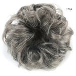 Synthetic Cauda Mulheres Pony Hair Extension Bun peruca Curly