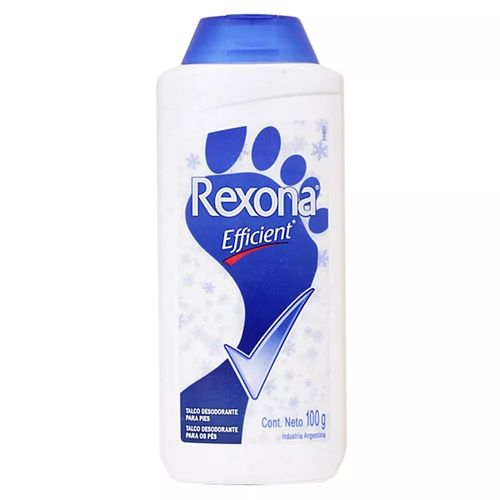 Talco Desodorante para Pés Rexona Efficient - 100g