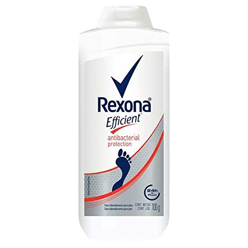 Talco Desodorante para Pés Rexona Efficient Antibacterial Protection 100g