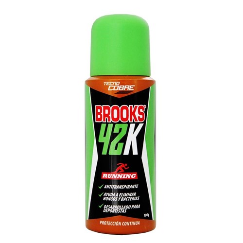Talco Desodorante para Pies 42 K Brooks 100 G