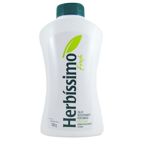Talco Desodorante Perfumado Herbissimo Fresh 1000Gr