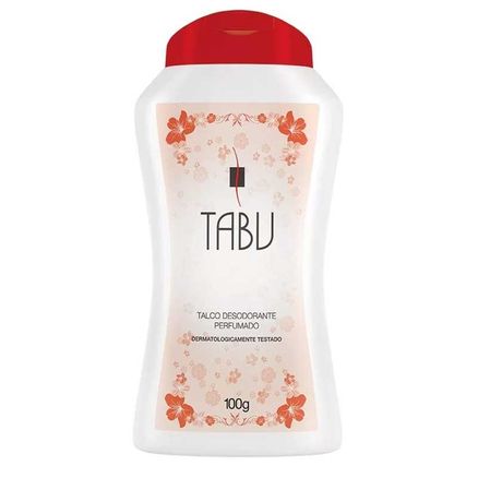 Talco Desodorante Perfumado Tabu 100g