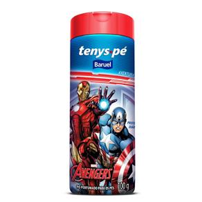 Talco Perfumado para Pés Tenys Pé Baruel Marvel Avengers Aventura 100G