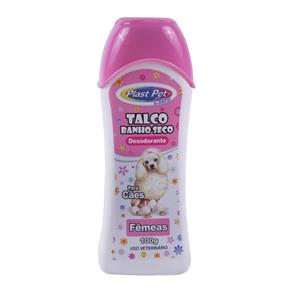 Talco Plast Pet Banho Seco Perf Femea 100 Gr